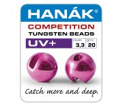 Tungstenové hlavičky UV+ tmavě růžová