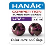 Tungstenové hlavičky UV+ černá & růžová