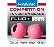 Tungstenové hlavičky UV+ Fluo růžové